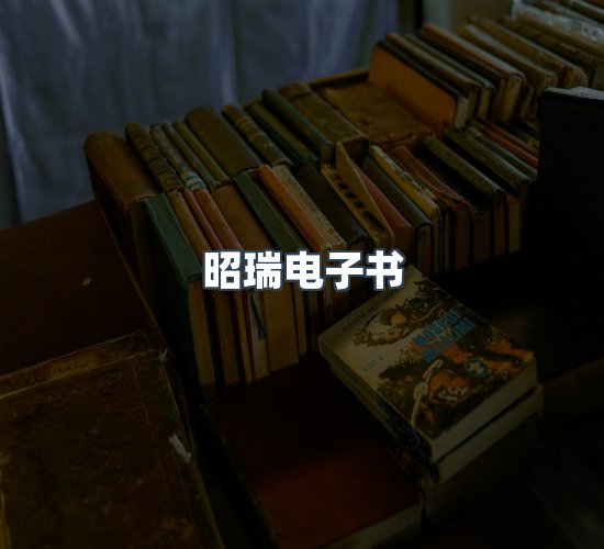 关于昭瑞电子书